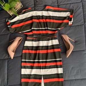 ASOS multicolored asymmetrical dress